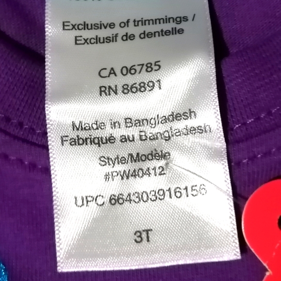 🔥SALE🔥 Lalaloopsy Pix E. Flutters Girl's T-shirt Tee NWT Sizes 2T, 3T - Picture 4 of 5